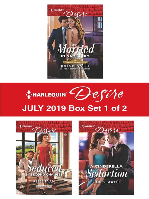 Cover image for Harlequin Desire July 2019, Box Set 1 of 2